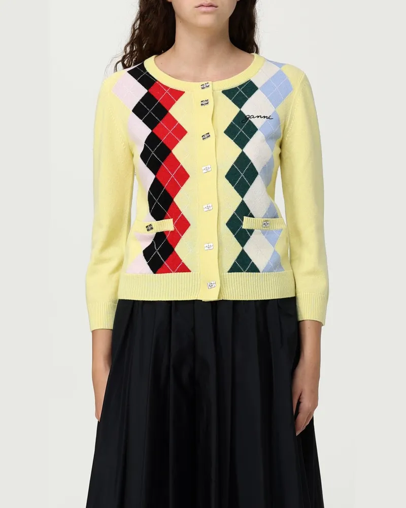 Ganni Pullover damen Grün