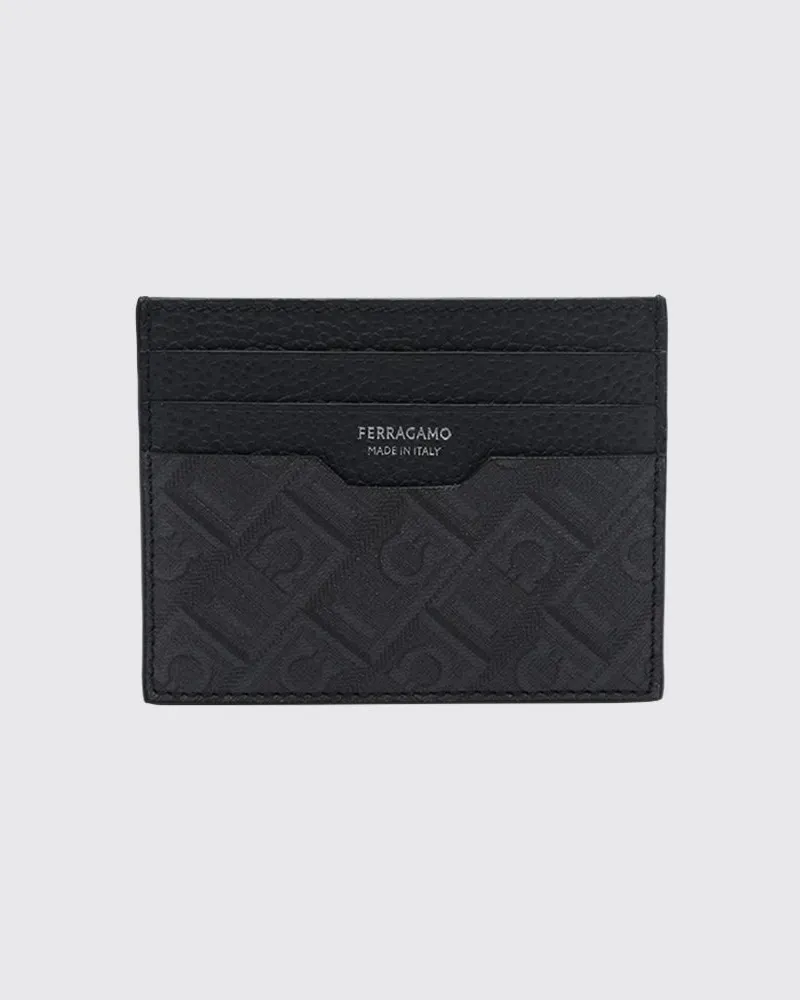 Ferragamo Einstecktuch herren Schwarz