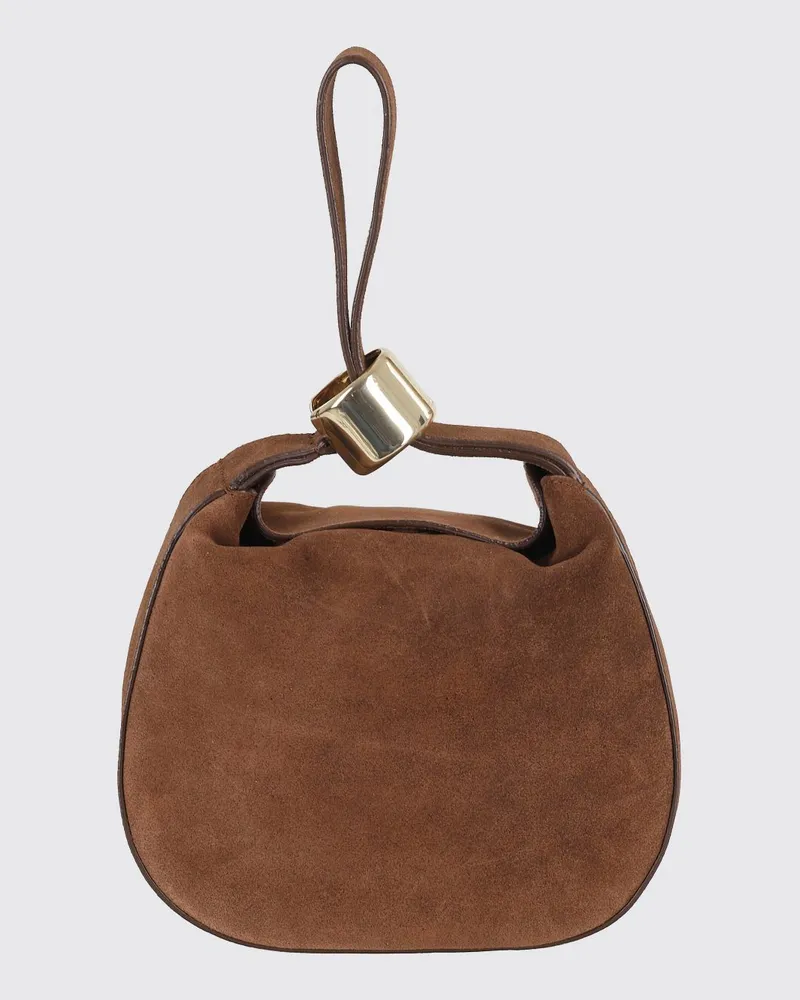 Semicouture Schultertasche damen Haselnuss