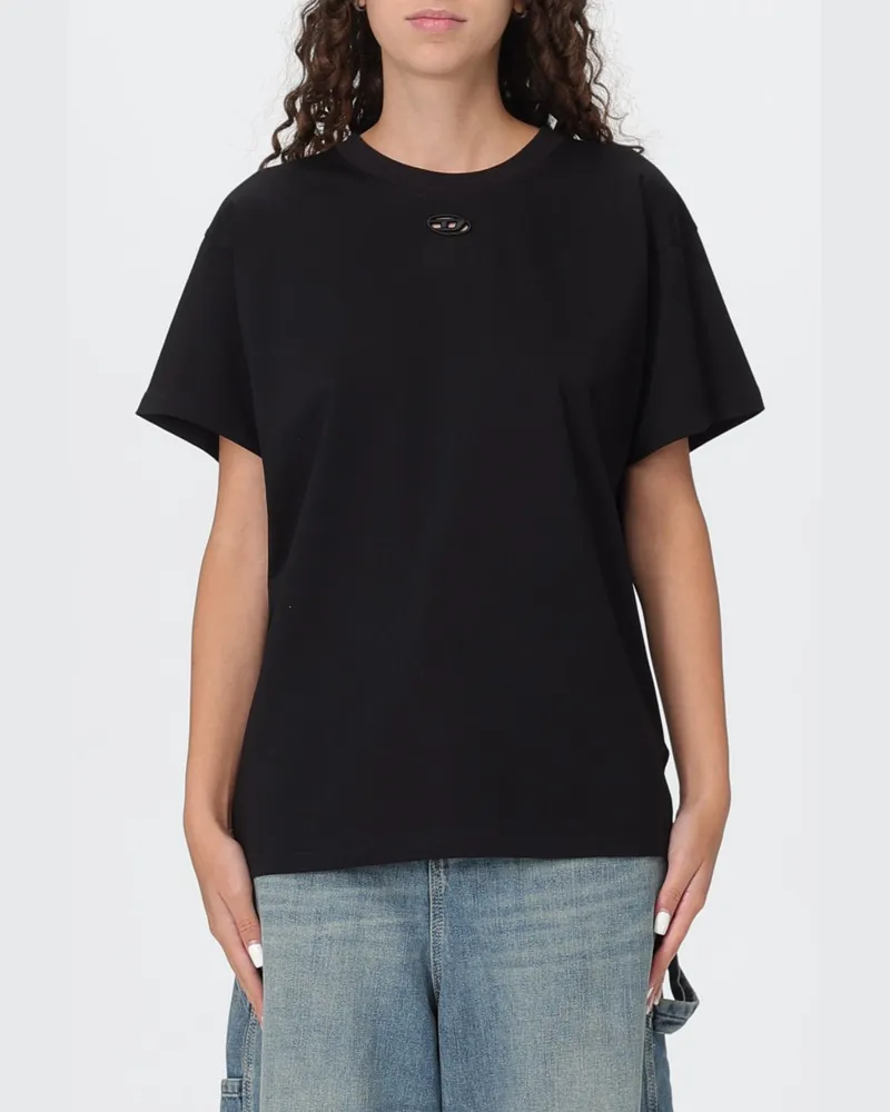 Diesel T-shirt damen Schwarz