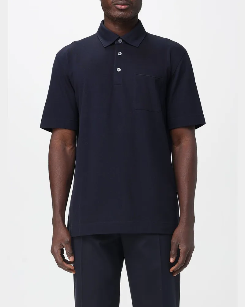 Ermenegildo Zegna Polo herren Blau