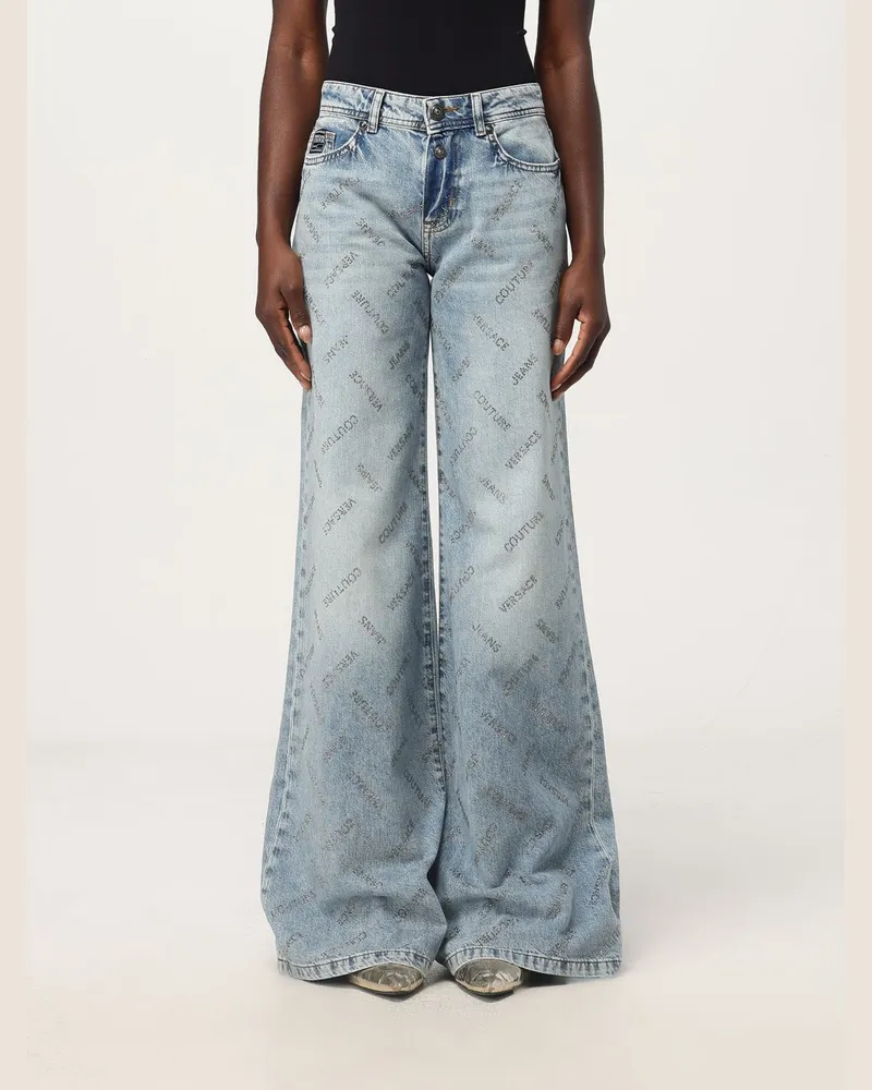 Versace Jeans Hose damen Blau