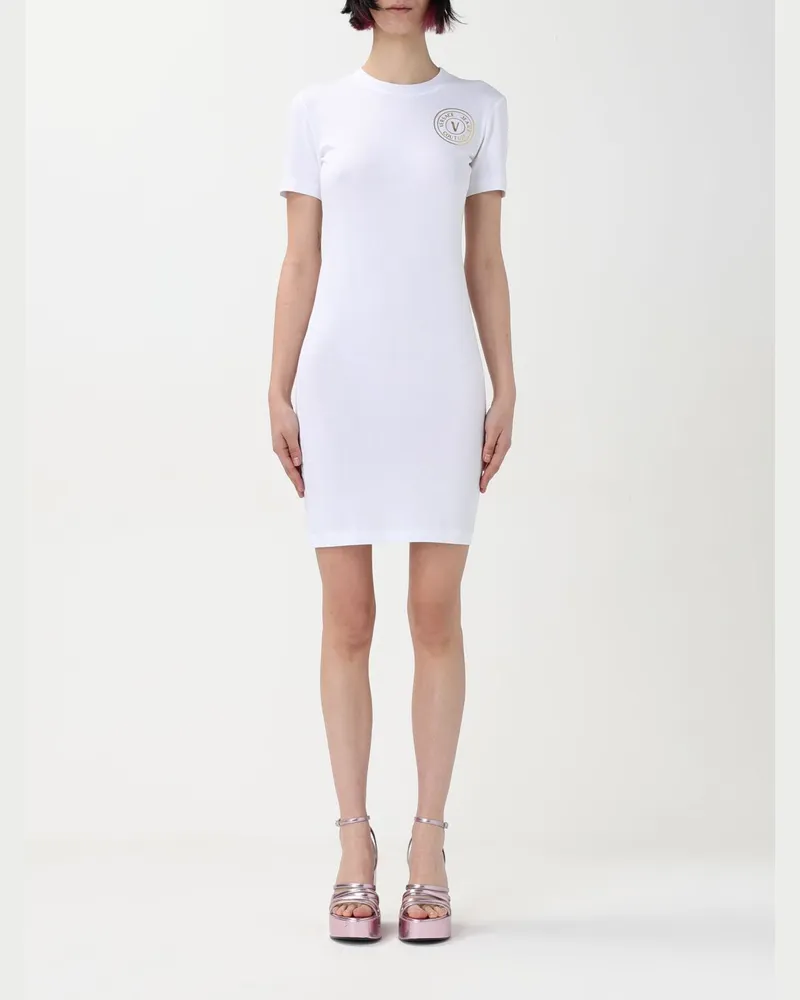 Versace Jeans Kleider damen Weiß