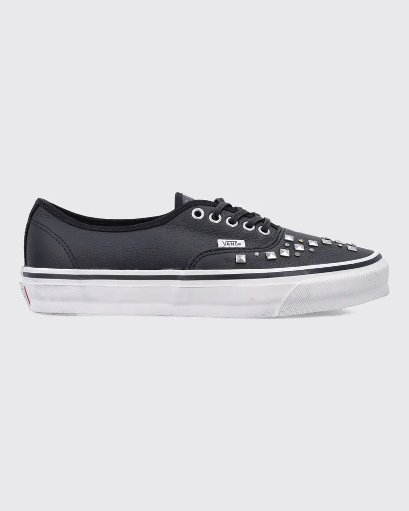 Vans Karierte Canvas-Sneakers Authentic Reissue 44 LX mit Pailletten Schwarz