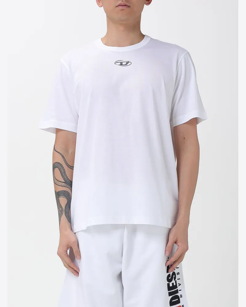 Diesel T-shirt herren Weiß