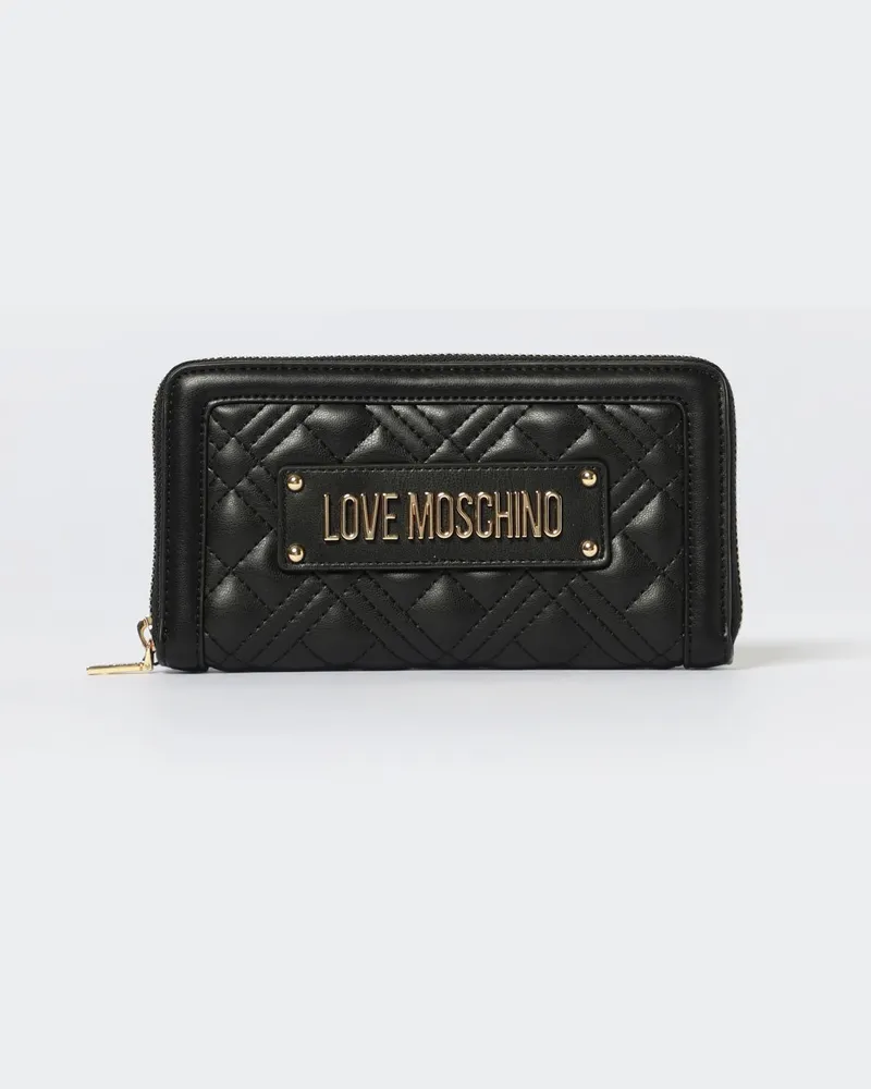 Moschino Geldbörsen damen Schwarz