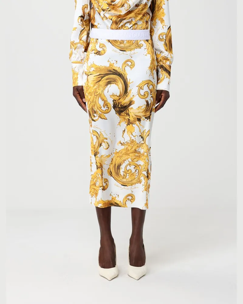 Versace Jeans Rock damen Weiß