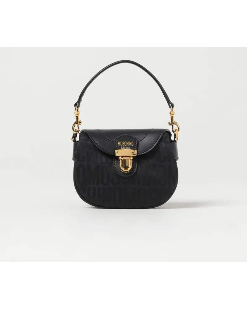 Moschino Schultertasche damen Schwarz