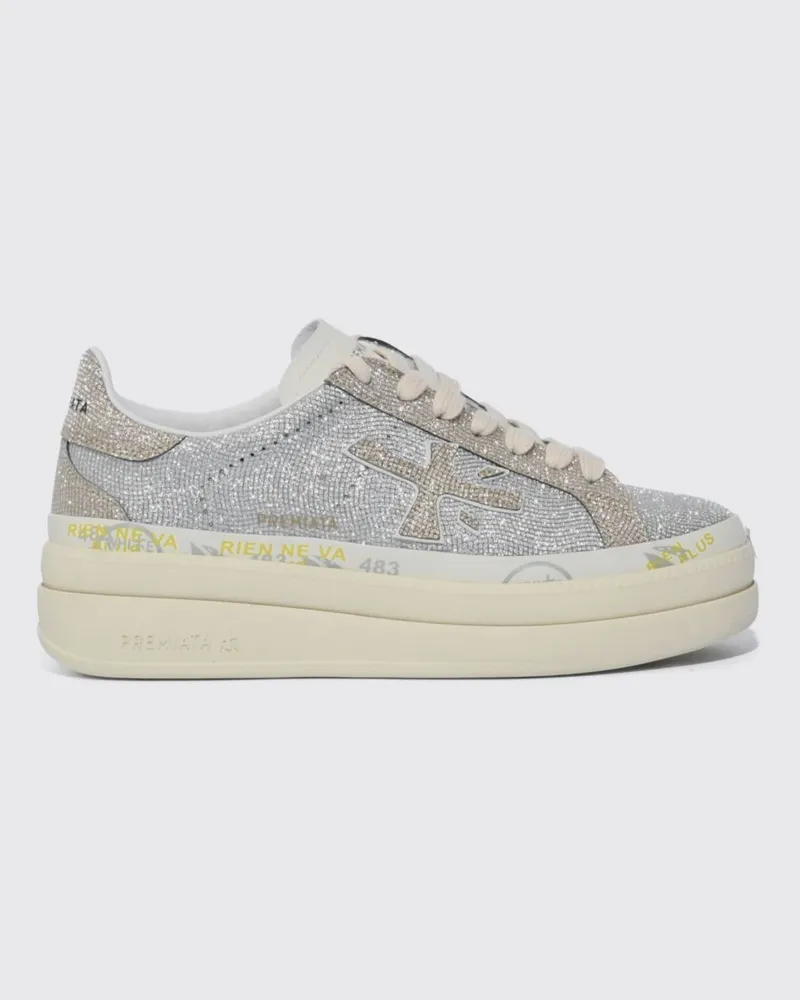 Premiata Sneakers damen Silber