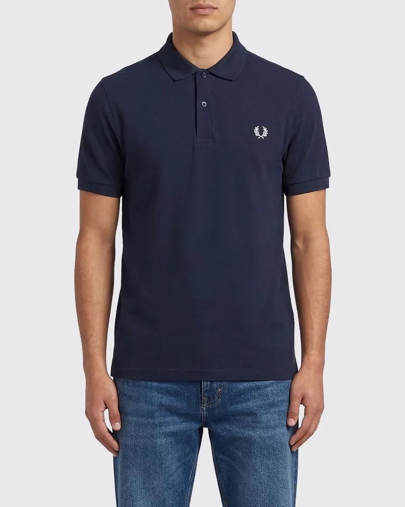 Fred Perry Polo herren Blau