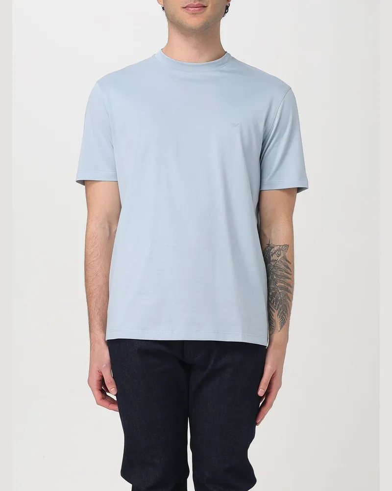 Emporio Armani T-shirt herren Blau