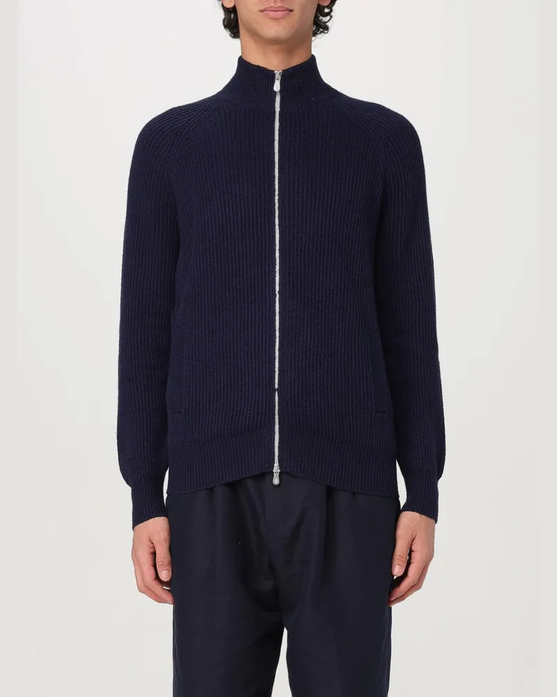 Brunello Cucinelli Strickjacke herren Blau