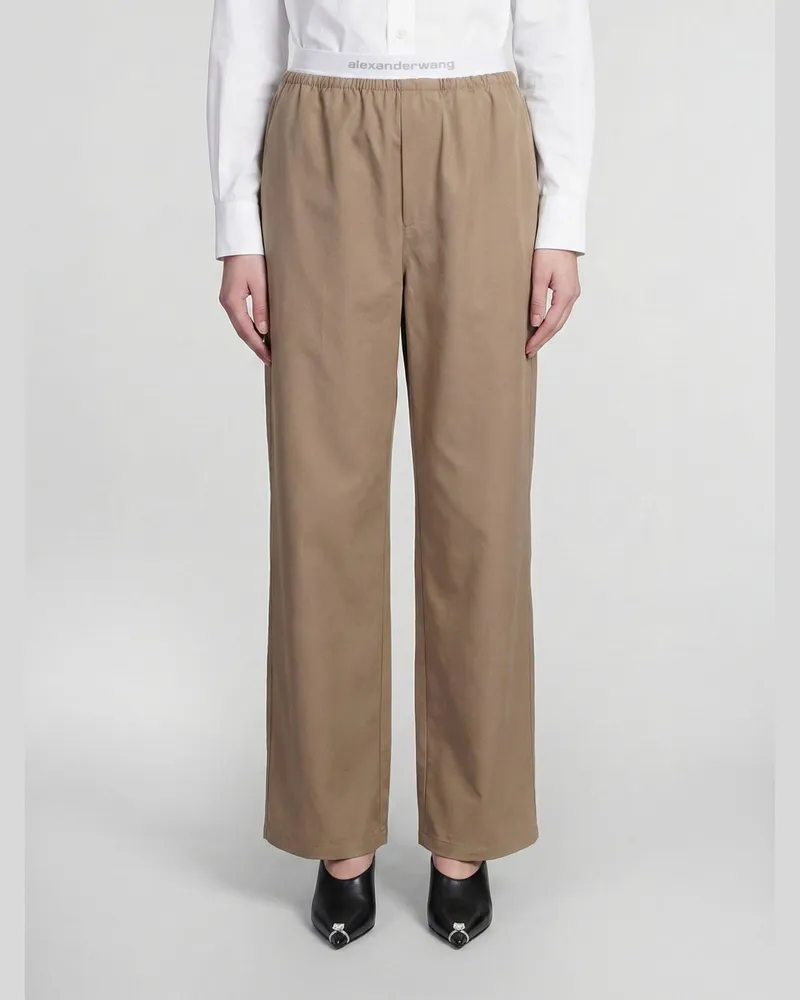 Alexander Wang Hose damen Beige