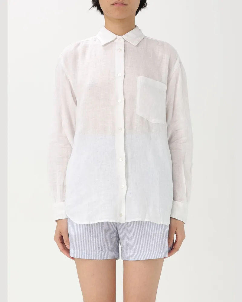 Woolrich Hemdbluse damen Weiß