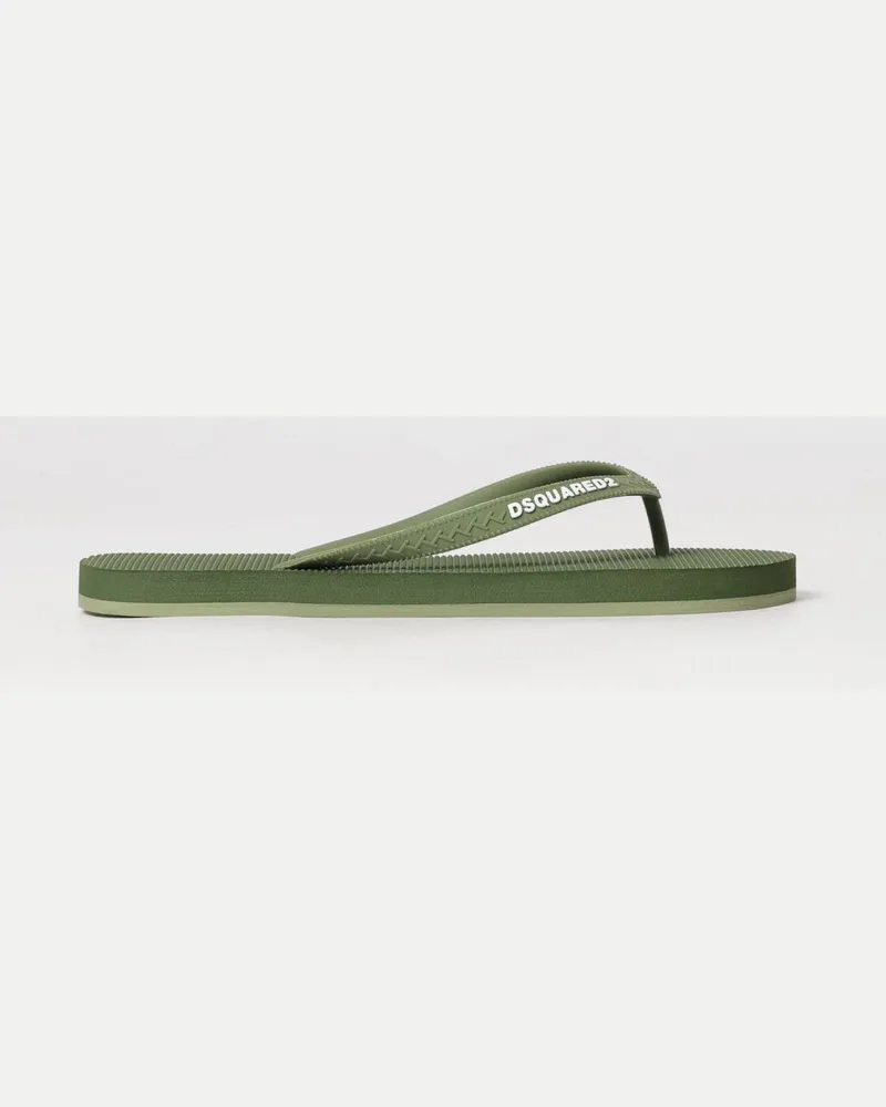 Dsquared2 Gummi-Flip-Flops Military