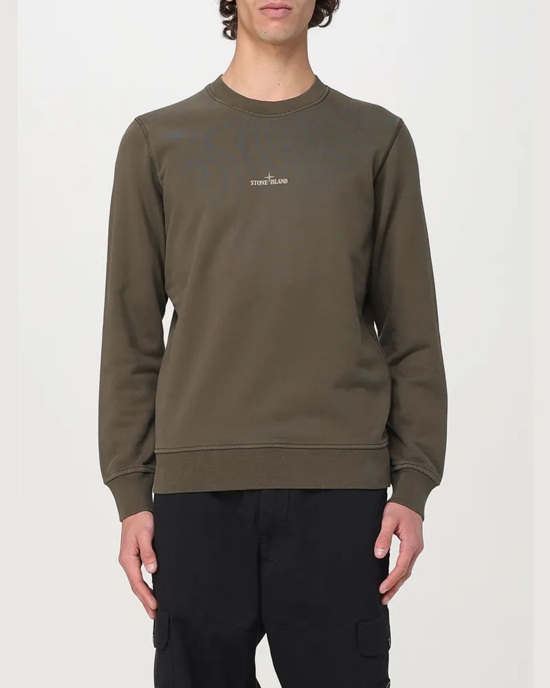 Stone Island Sweatshirt herren Military