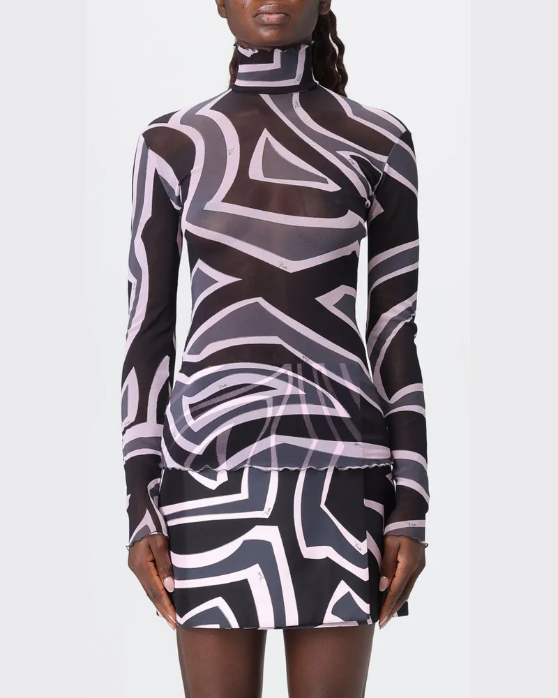 Emilio Pucci Top damen Schwarz