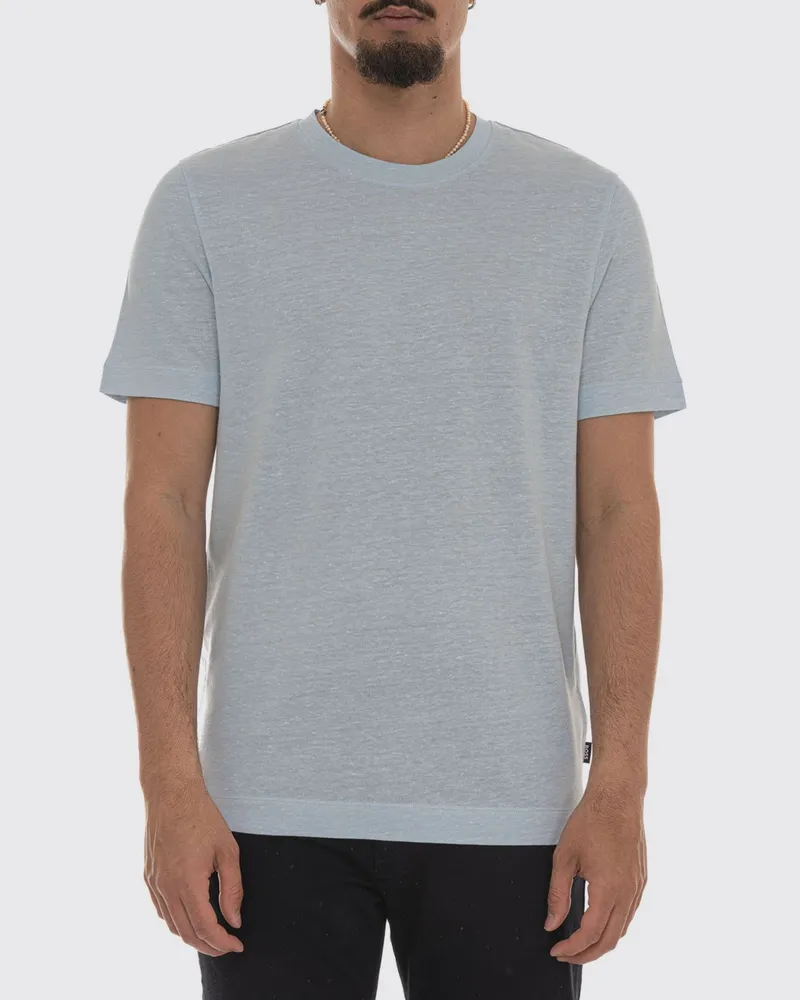 HUGO BOSS T-shirt herren Hellblau
