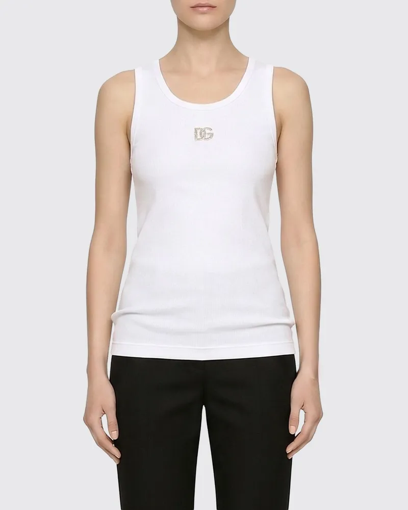 Dolce & Gabbana T-shirt damen Dolce & Gabbana Weiß