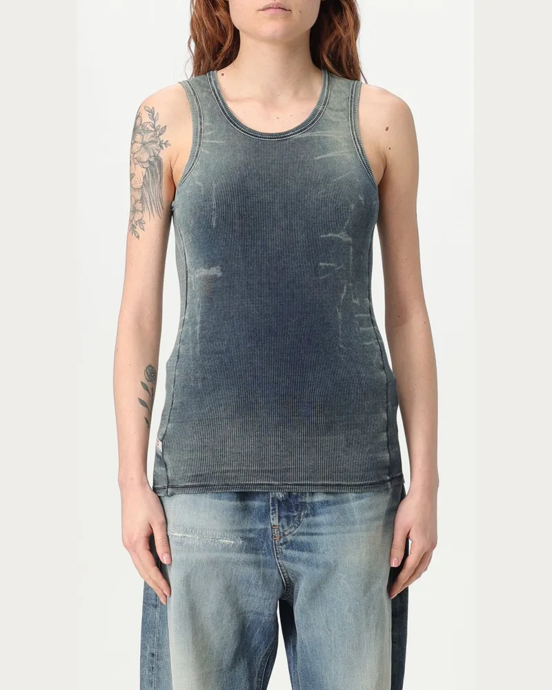 Diesel Top damen Blau