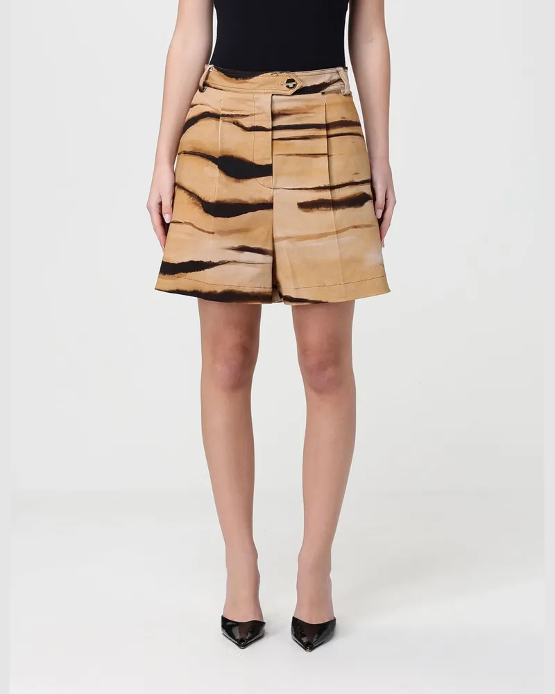 Elisabetta Franchi Shorts damen Camel
