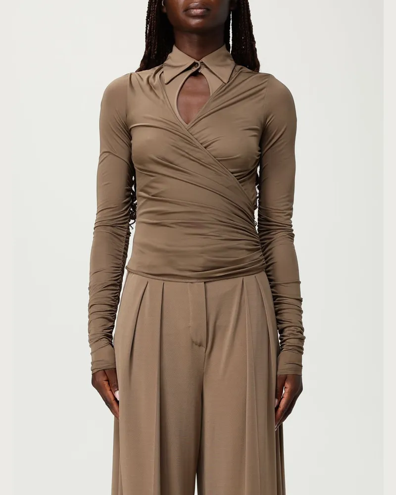 Max Mara Bodys damen Haselnuss
