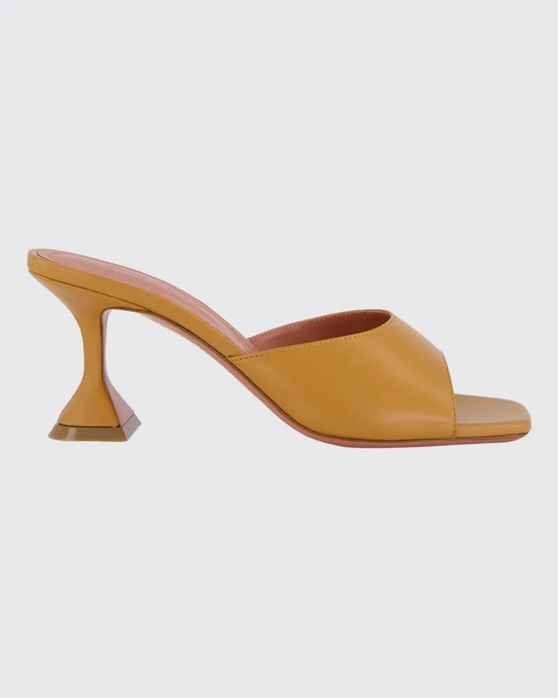 Amina Muaddi Sandalen mit absatz damen Milch