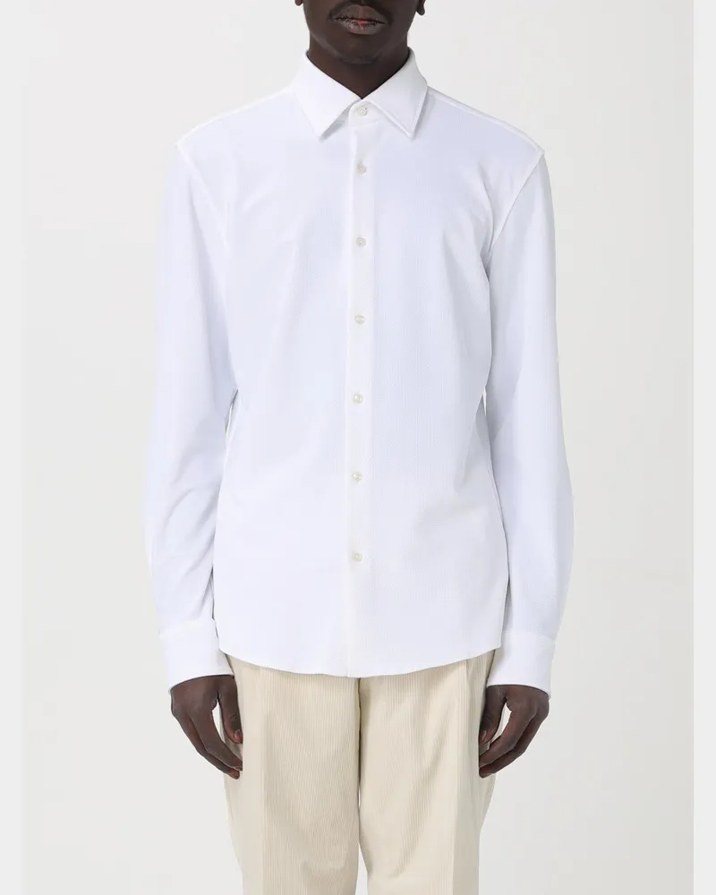 HUGO BOSS Hemd herren Weiß