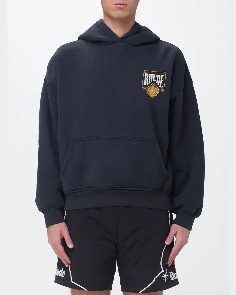 RHUDE Sweatshirt herren Schwarz