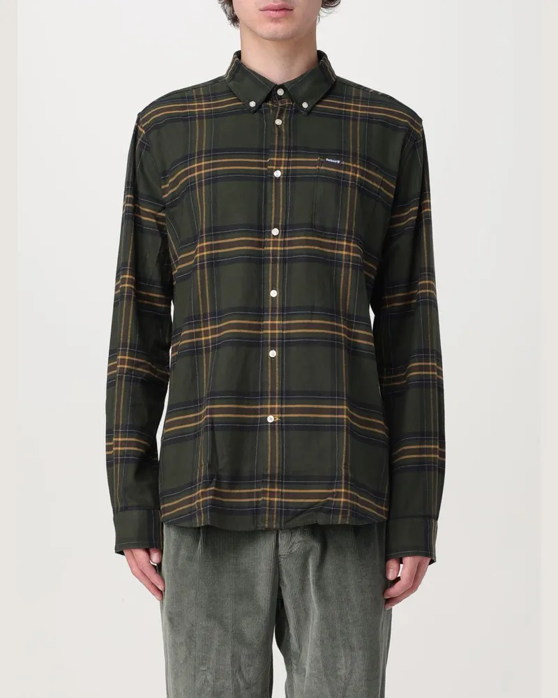 Barbour Hemd herren Olive