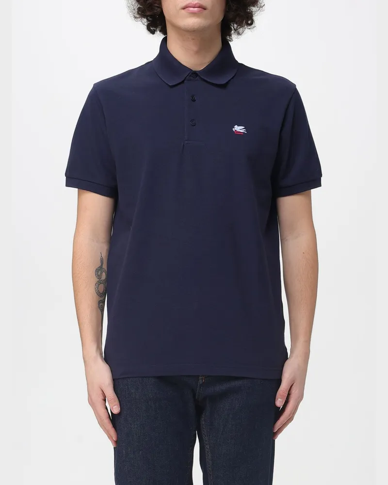 Etro Polo herren Blau