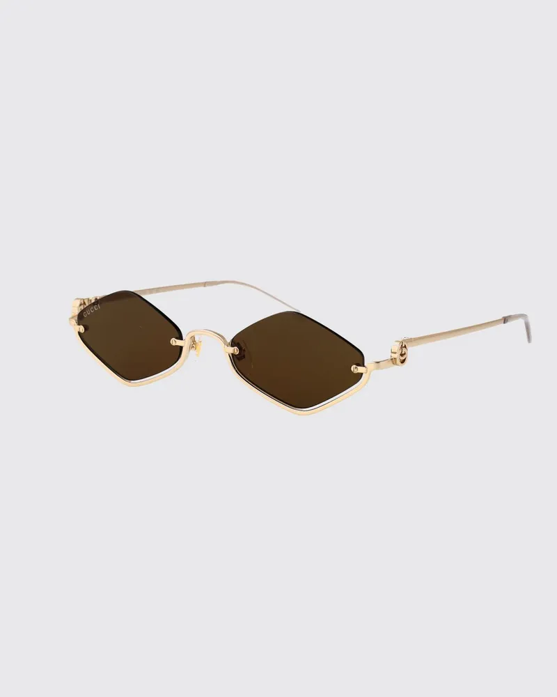 Gucci Sonnenbrille damen Gold