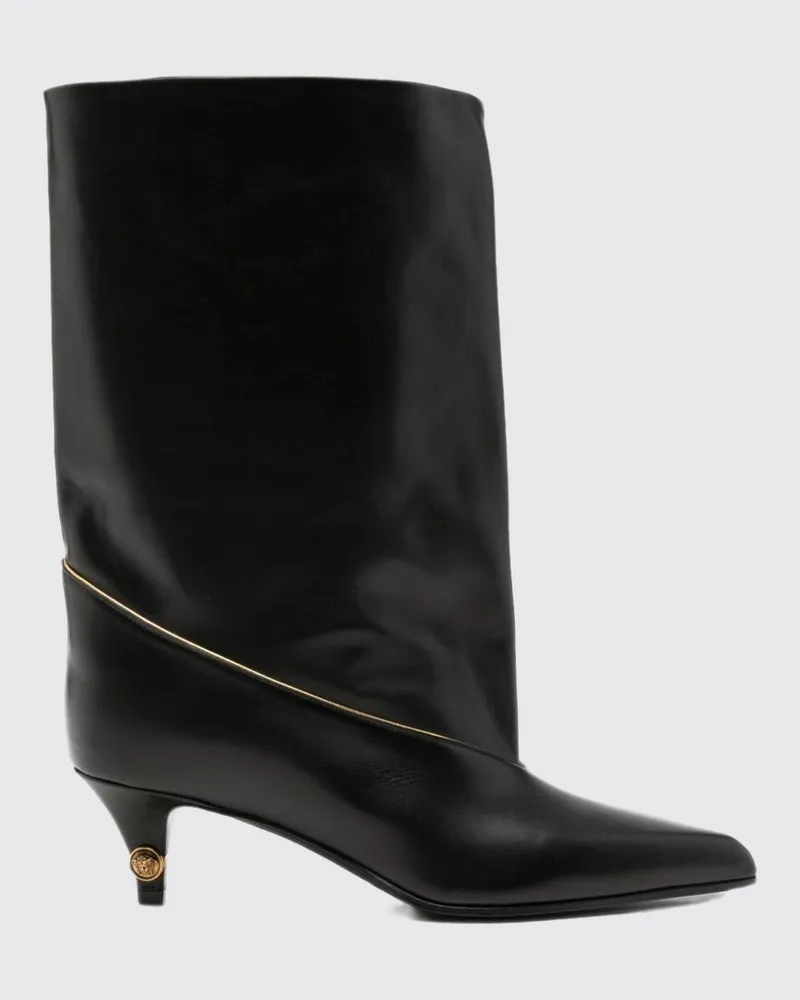 Versace Stiefel damen Schwarz