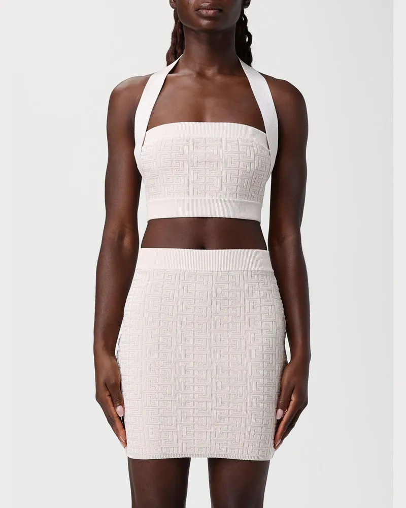 Balmain Top damen Nude