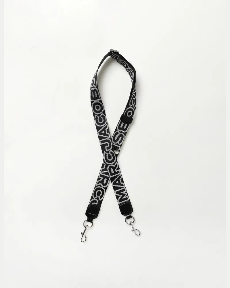 Marc Jacobs Umhängetasche aus Jacquard-Logostoff Schwarz