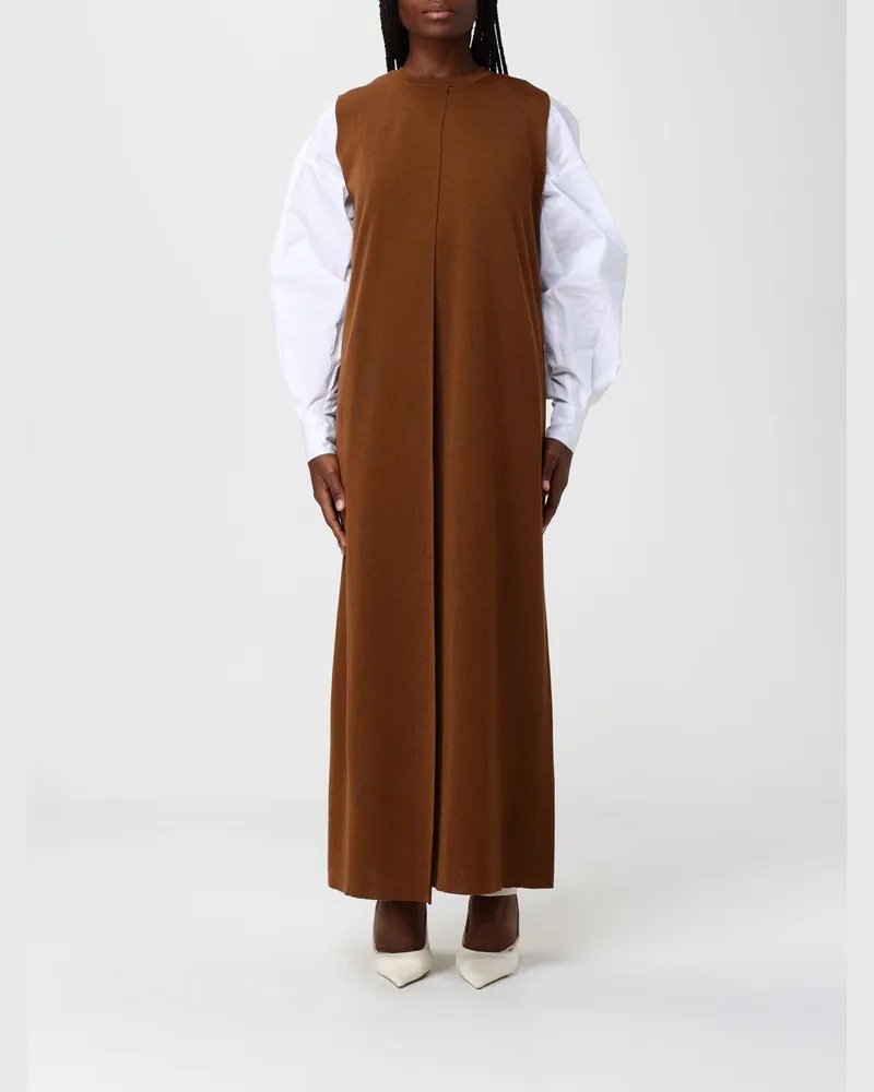 Roberto Collina Kleid damen Beige