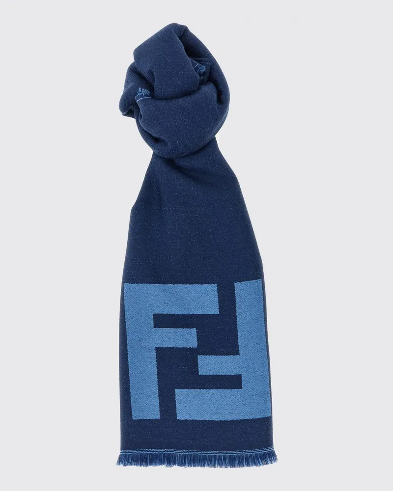 Fendi Schal herren Blau