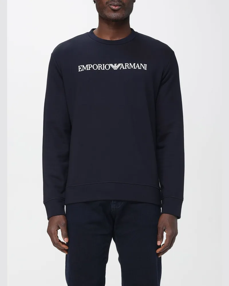 Emporio Armani Pullover herren Blau