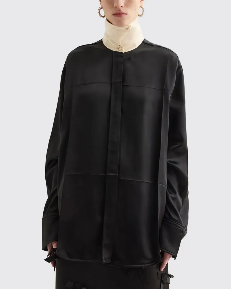 Jil Sander Hemdbluse damen Schwarz