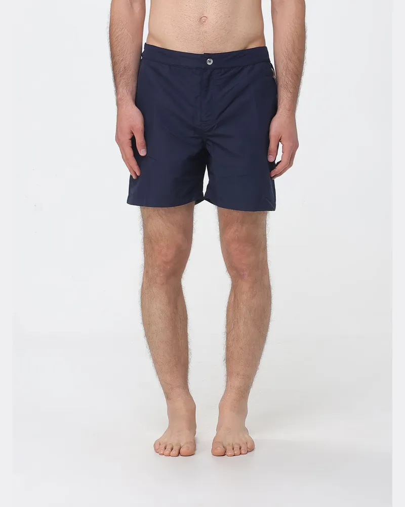 Paul Smith Badeanzug aus recyceltem Polyester Blau