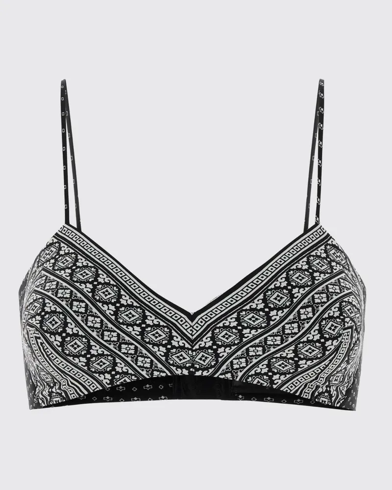 Ermanno Scervino Seiden-BH Schwarz