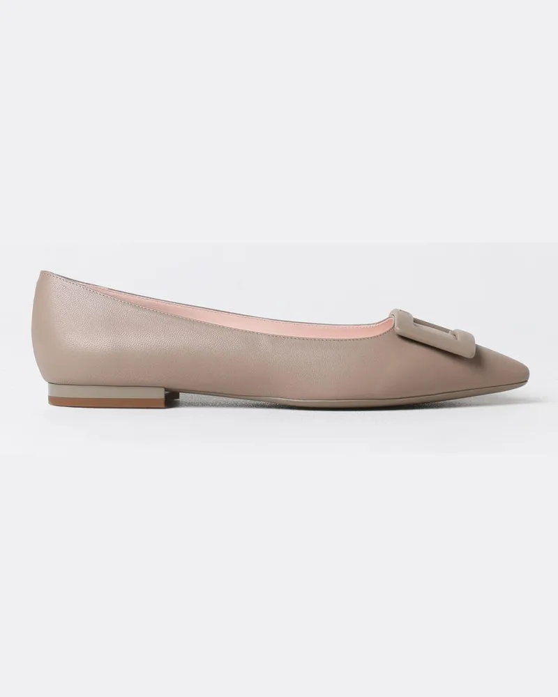 Roger Vivier Schuhe damen Taubengrau