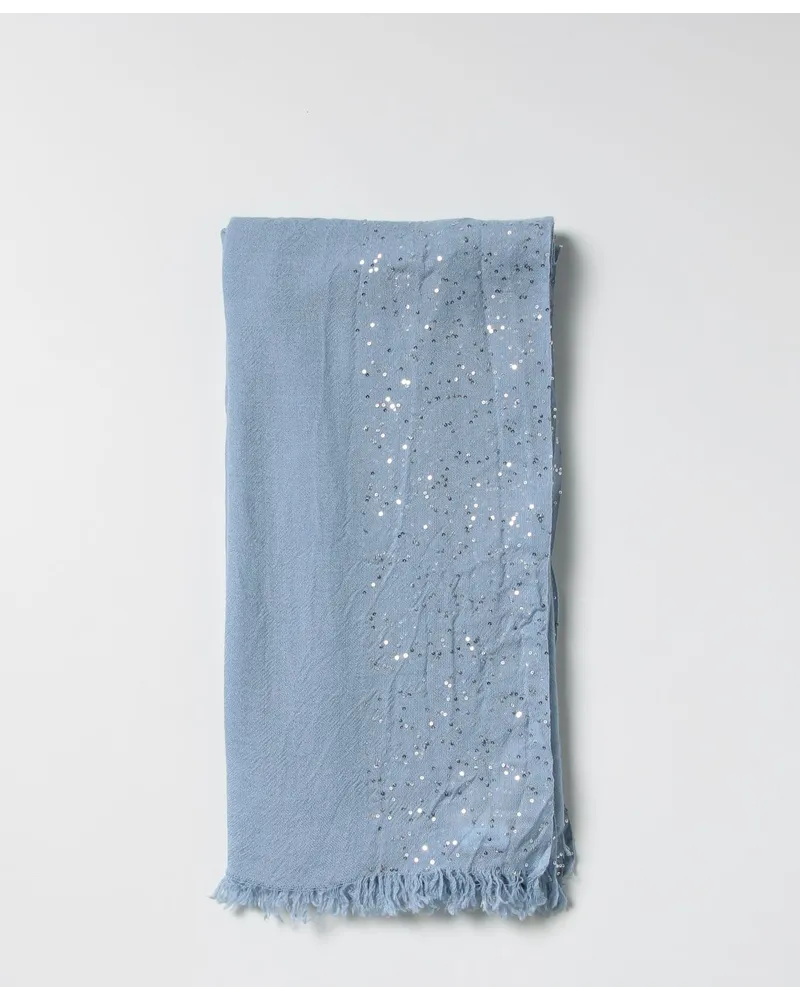Faliero Sarti Damen Schal Hellblau