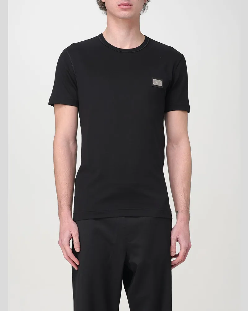 Dolce & Gabbana T-shirt herren Dolce & Gabbana Schwarz