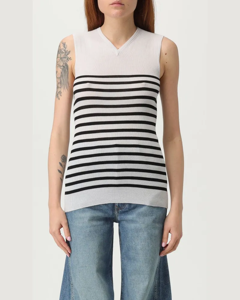 KHAITE Top damen Weiß