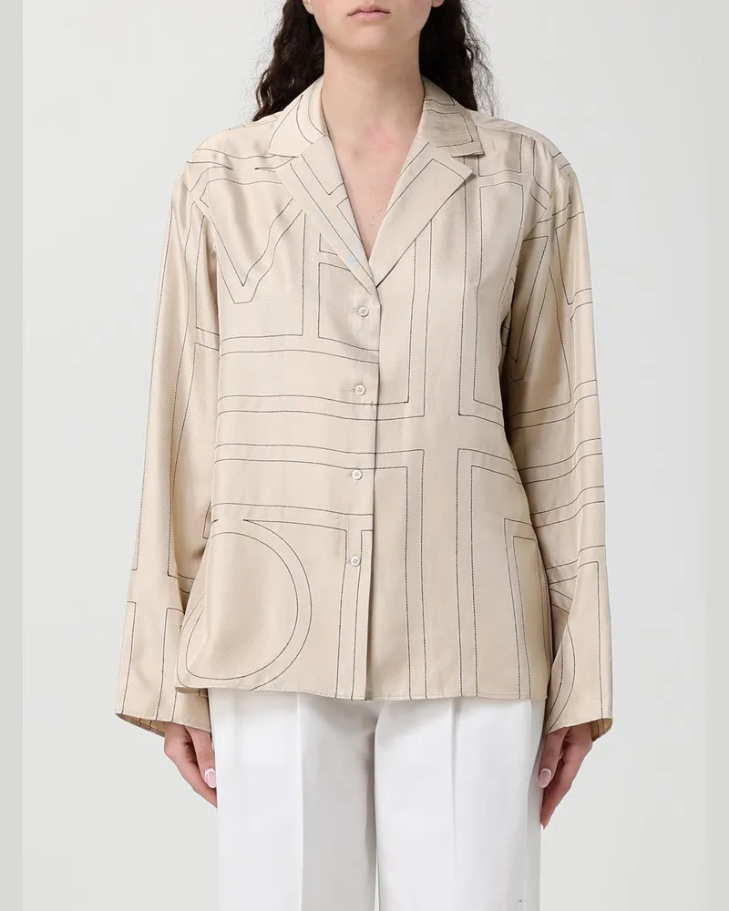 Totême Hemdbluse damen Ivory