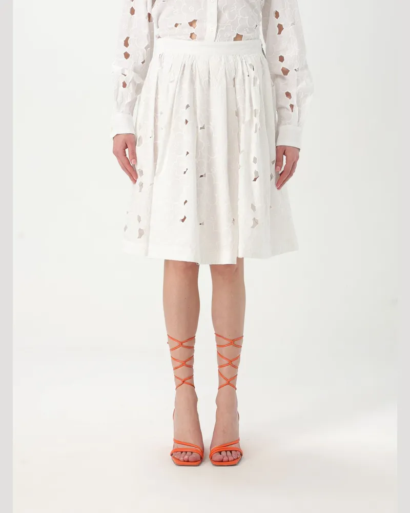 MSGM Rock damen Weiß