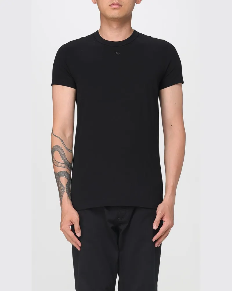 Dolce & Gabbana T-shirt herren Dolce & Gabbana Schwarz