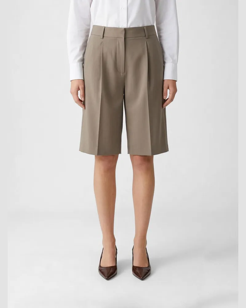 Totême Shorts damen Beige