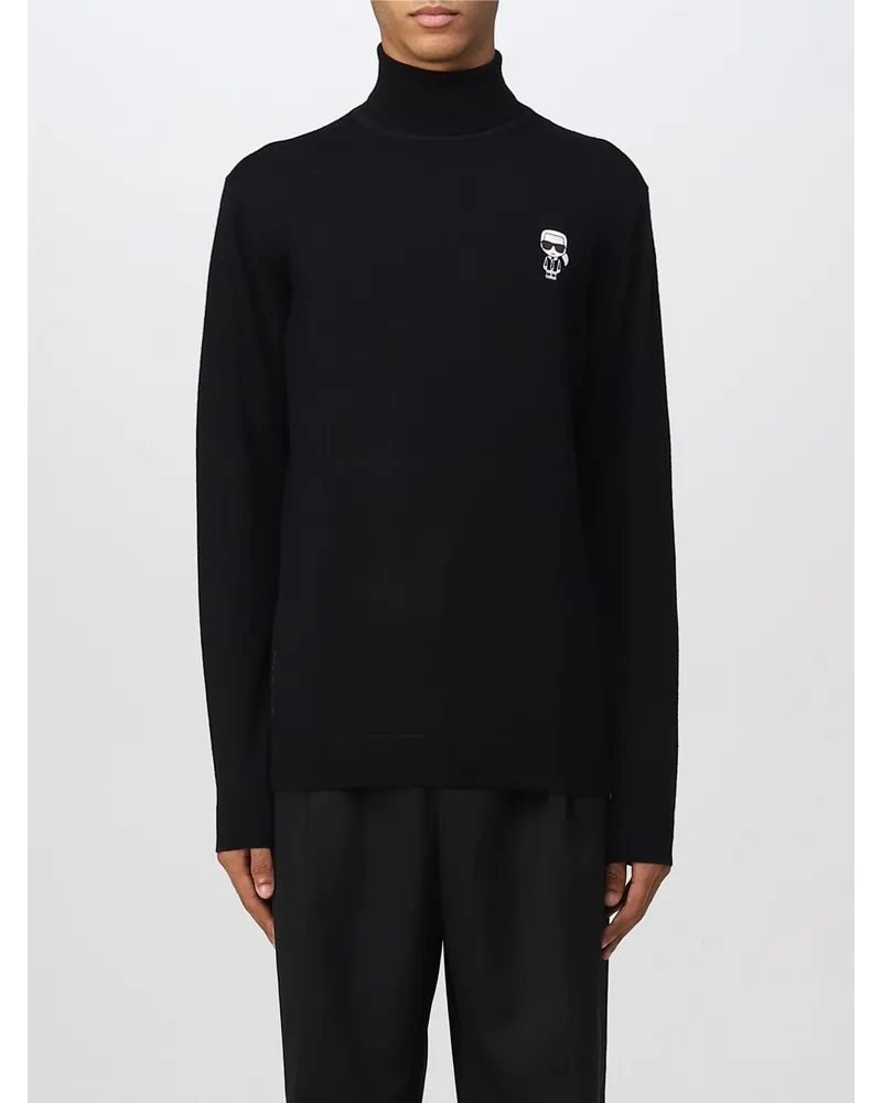 Karl Lagerfeld Pullover herren Schwarz